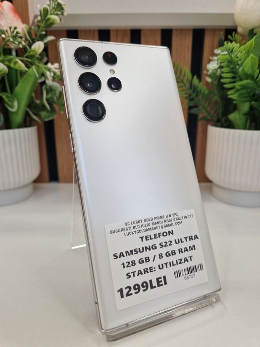 Samsung S22 Ultra 128GB / 8GB RAM Garanție!#58737