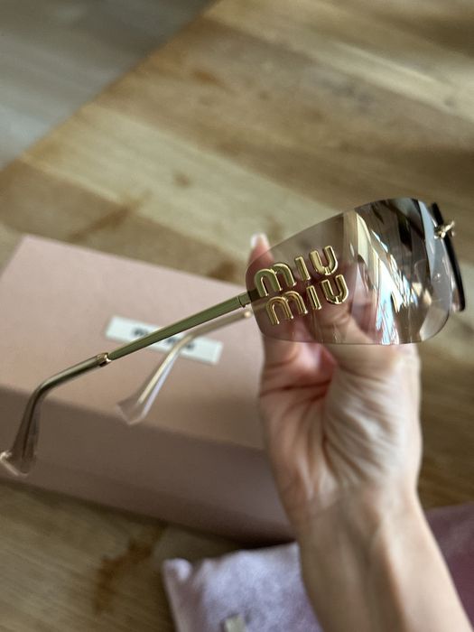 Miu Miu очила  A51S - 5AK20P Gold