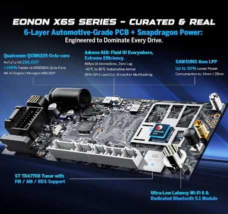 EONON мултимедия за VW Golf VI/V Polo Touran T5 Seat Skoda