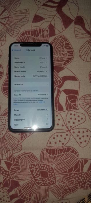 Vand iphone x ca nou