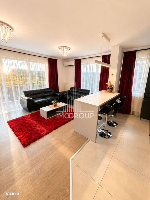Inchiriere apartament elegant 3 camere, 2 bai & terasa, Sopor