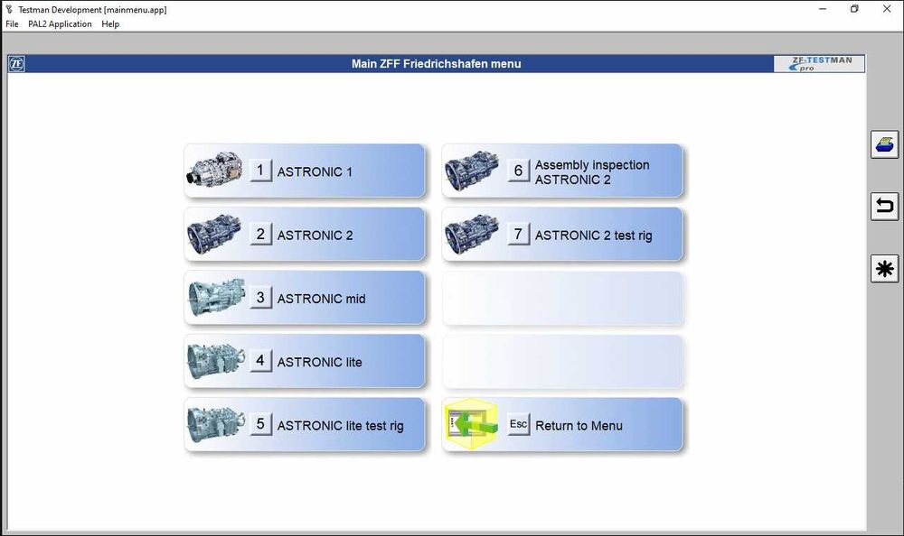 Instalare diagnoza ZF Testman Pro 10.5 2022.09 transmisii cutii viteze