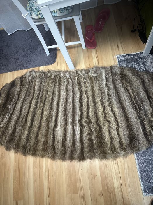 Килимче или покривало от естествена кожа Декорация