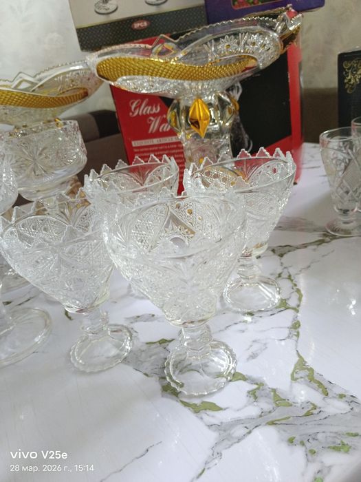 Пасуда фруктовница стекло