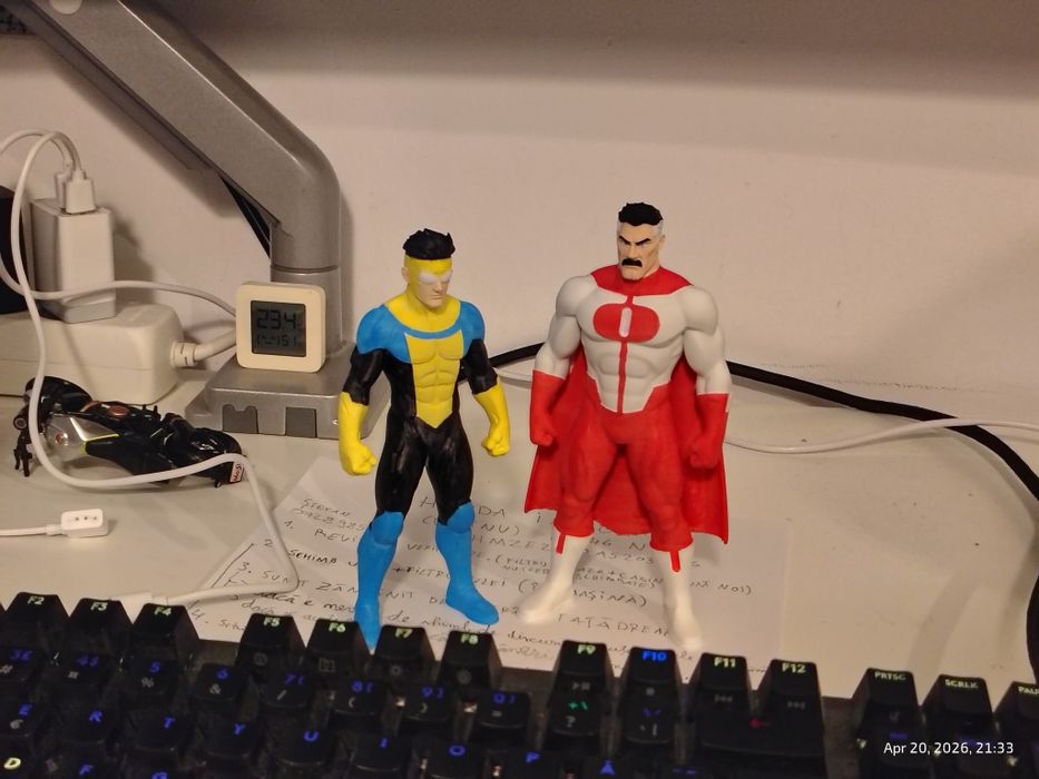 3d print caracter invincible, Omni Man