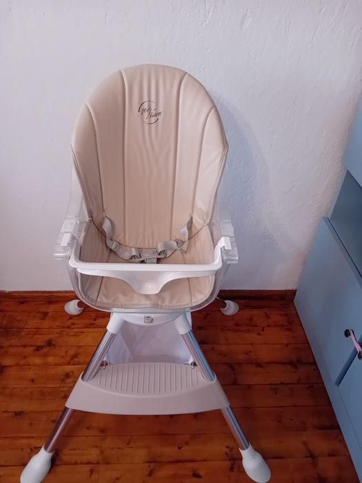 Въртящо се на 360° столче за хранене Chipolino - Vision, Пясък