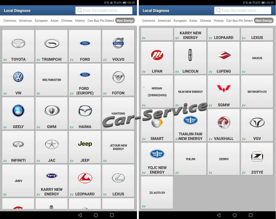 Thinkdiag + Diagzone Pro Cars + Trucks + EV + Moto, update 1 an, OBFCM