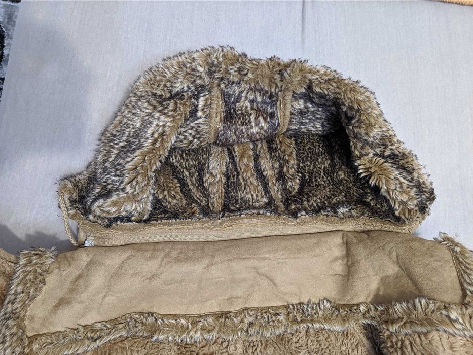 Geacă de iarnă cu glugă pentru femei, mărimea L