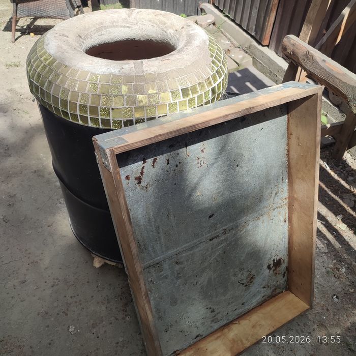 Продам тандыр на колёсиках