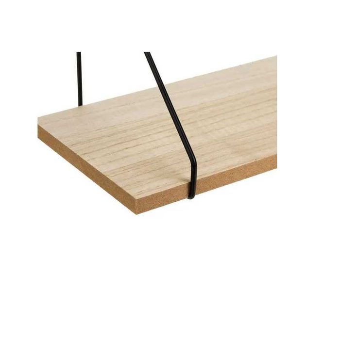 Декоративен рафт Mercado Trade, За стена, 1бр., Бежов