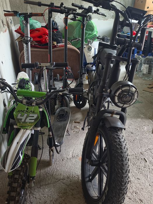 Bicicleta electrica,trotinete electrice si moto cross