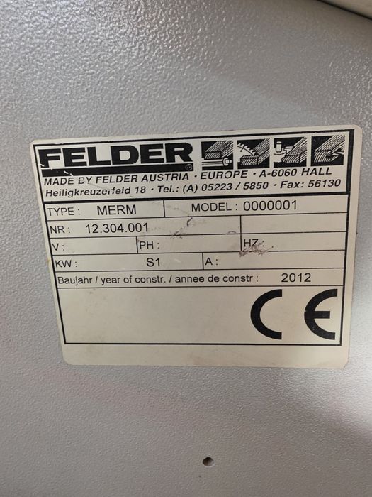 Машина за заобляне на ъгли Felder ERM 1050 (Corner Rounding)