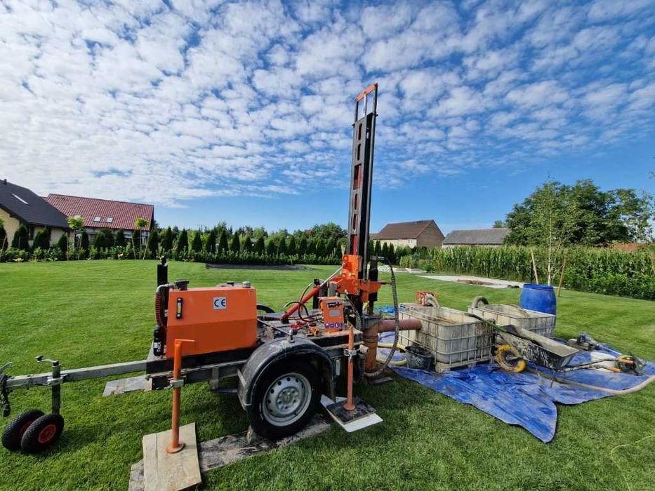 Нова Професионална Сондажна машина Car-120EC до 120 метра от Европа