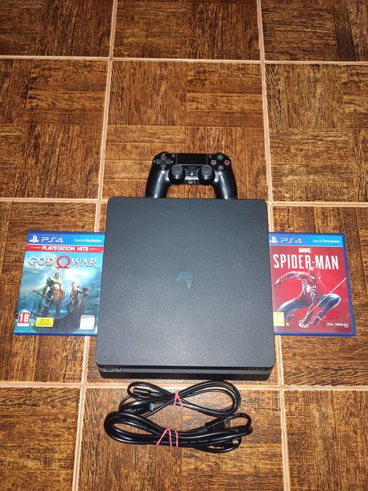 Ps4 Slim 1TB+2 jocuri