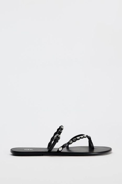 Стильные тапочки zara,