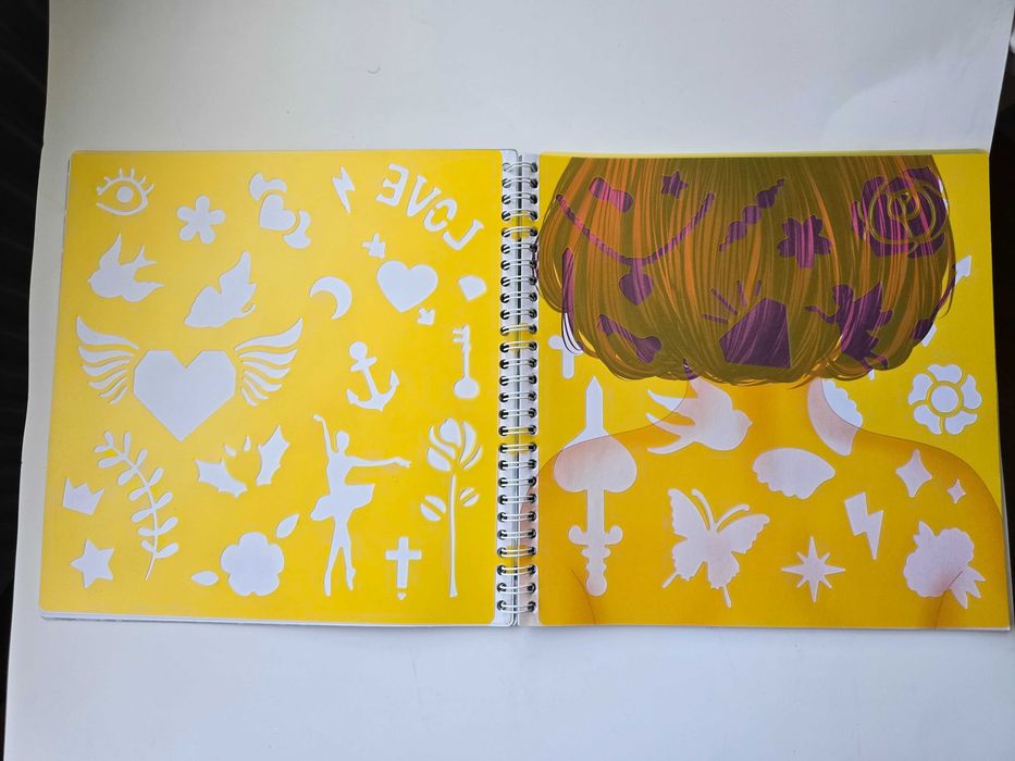 Carte cu sabloane creatie varsta 3+