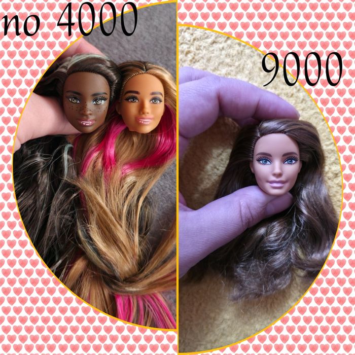 Головы и тела от barbie