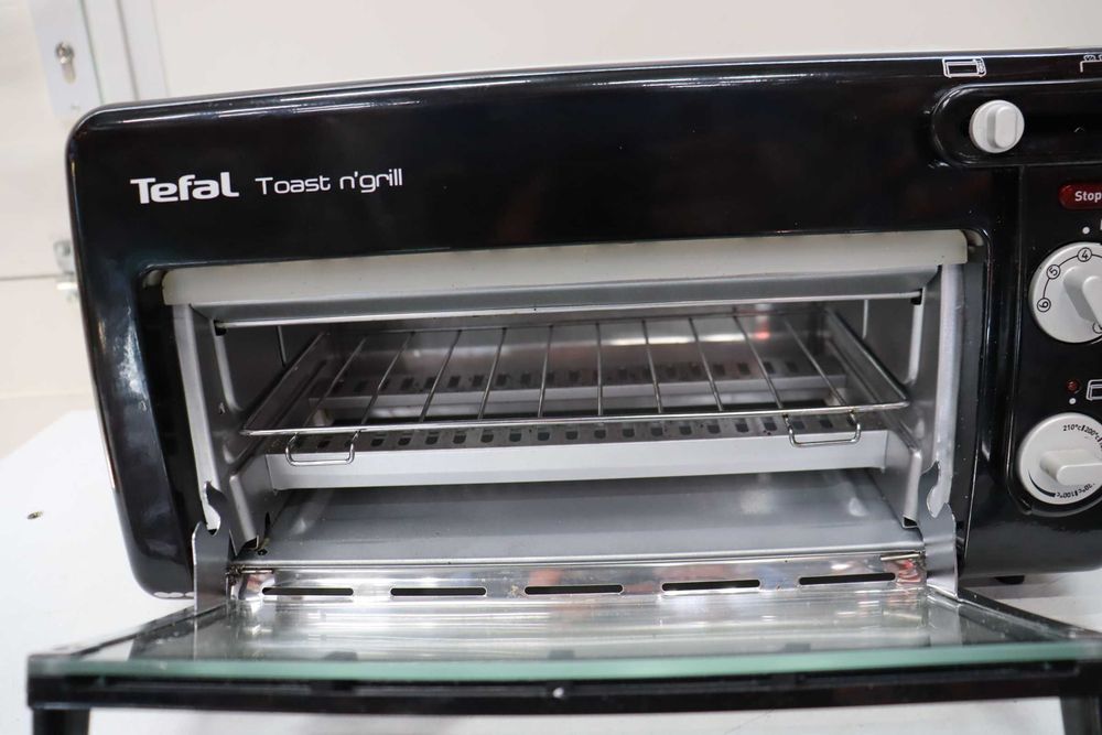 Тостер и Мини-Грил 2 в 1 Tefal Toast N’ Grill Tl6008, 7 Степени На Запичане, Прозрачен Прозорец, 75% Икономия На Енергия