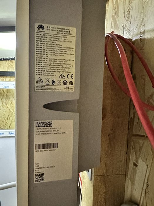 Invertor Huawei  3kw monofazat