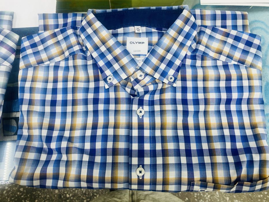 Мужские рубашки с длинными руковами ч