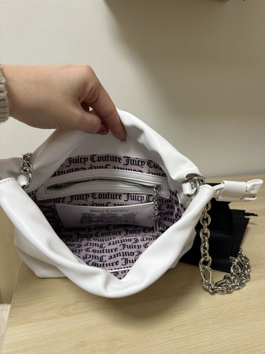 Бяла чанта Juicy Couture