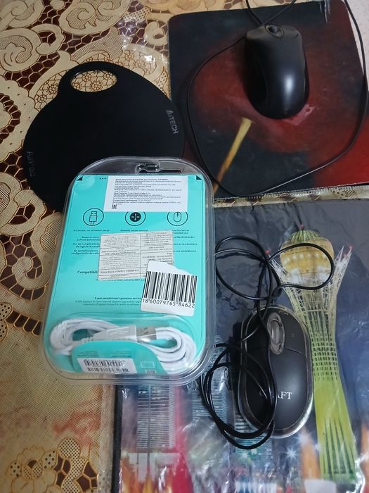 Набор мышек и поликов  для компьютера