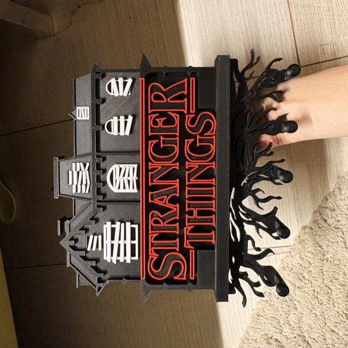 Cuier pentru chei stranger things