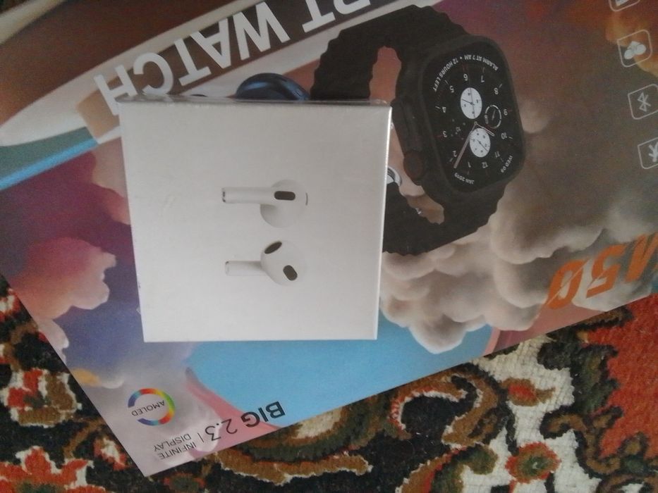 SMAPT WATCH Наушник сатылады