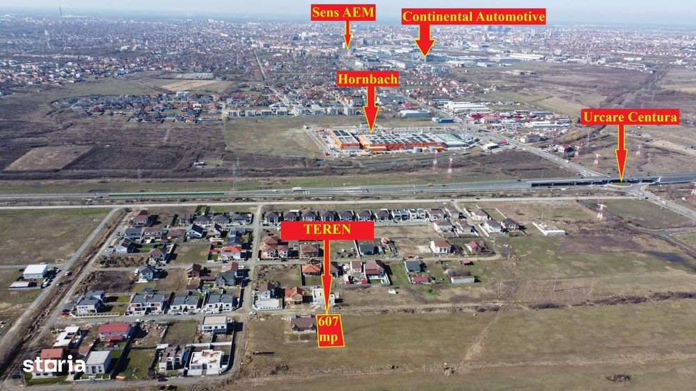 607mp | Teren Mosnita, spate Kaufland | Toate utilitatile