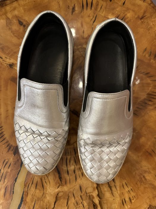 Лоферы  кожаные Ботега венета