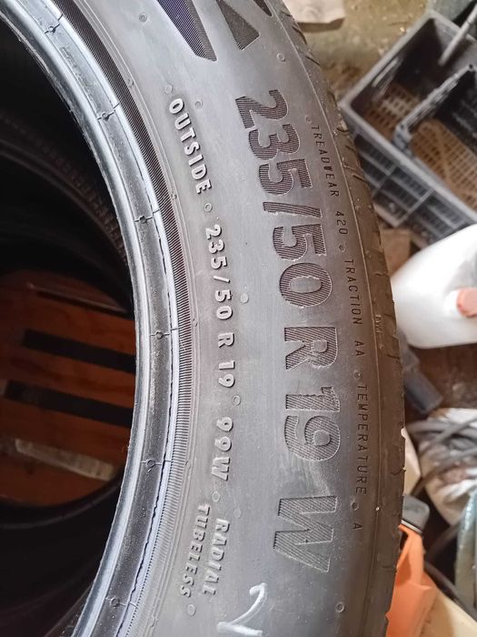 Set 4 Anvelope Vara Continental EcoContact 6 - 235/50 R19 MO - DOT 2020