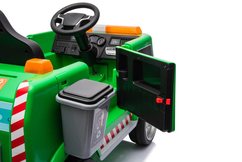 Masinuta electrica pt.copii Kinderauto Dumpster, 2x35W 12V Green