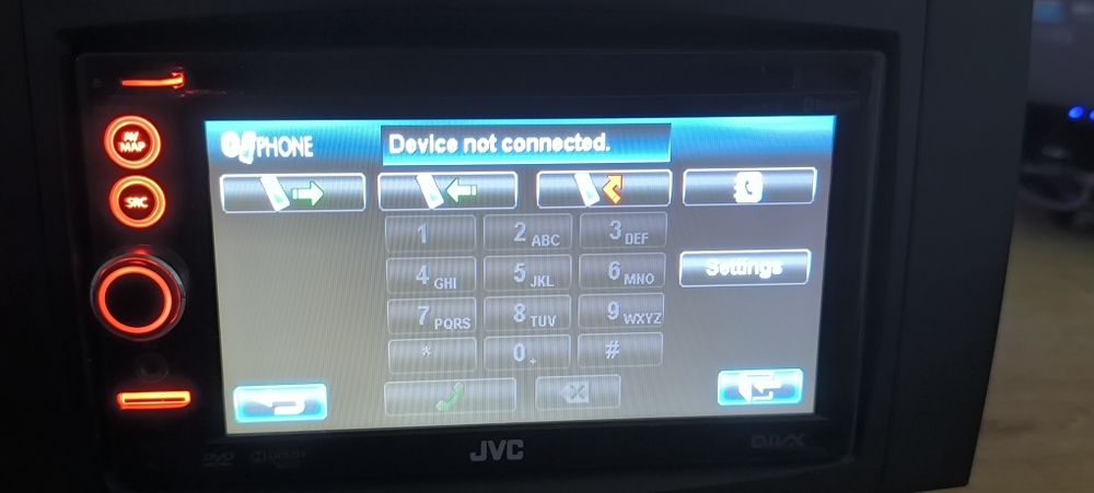 Мултимедия JVC KW-NT30, Bluetooth, DVD, NAVi, USB, Mercedes B200