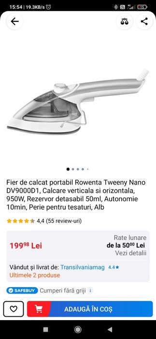 Fier de calcat Rowenta