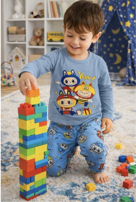 Детская пижама лабубу для мальчика