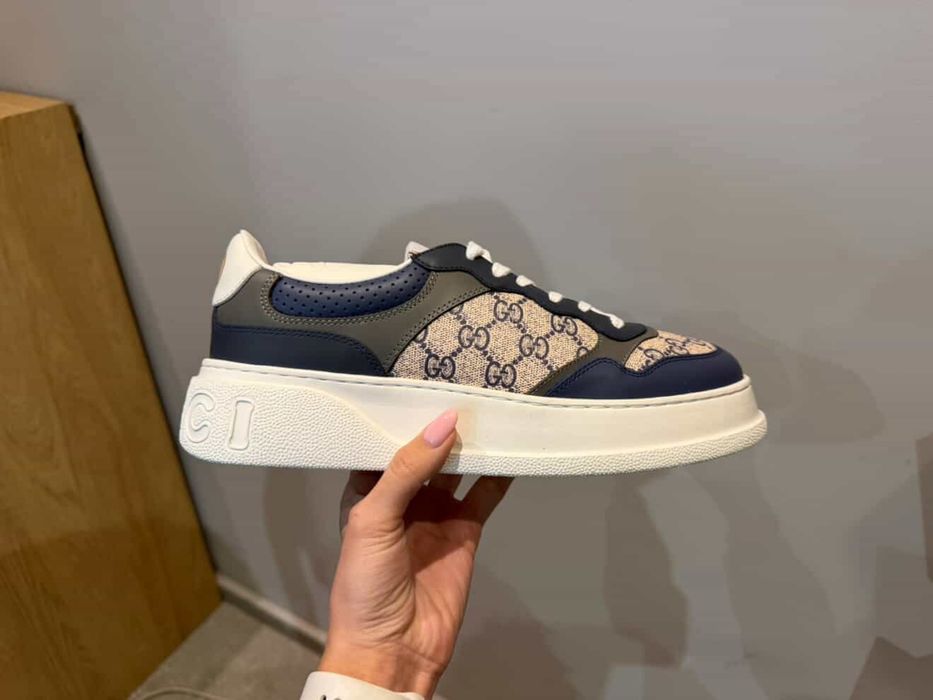 gucci supreme leather sneakers маратонки