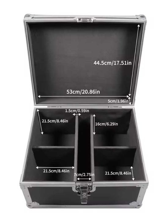 Flight case pentru spark machines masini de scantei transport evenimente