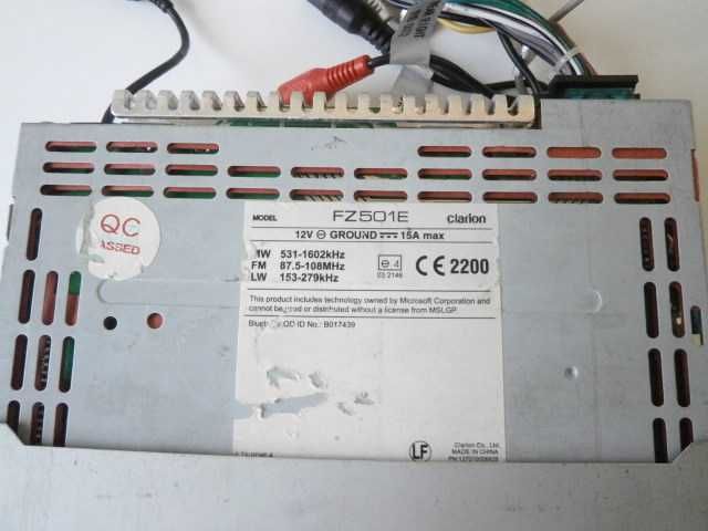 Радио плеър за колa CLARION FZ501E