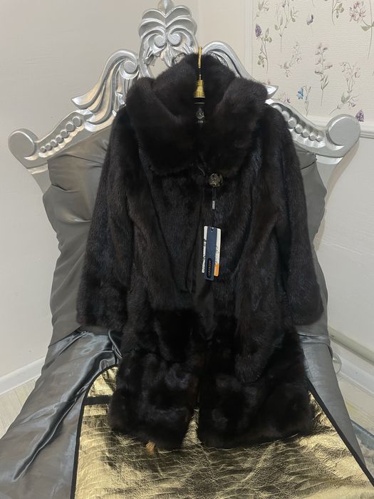 Норковая шуба 46р