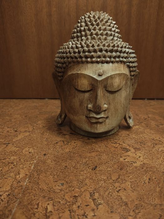 Автентична статуя бюст на Буда от о-в Бали