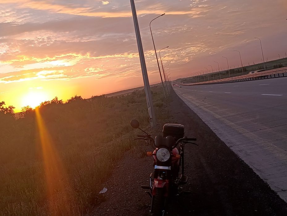 Мотоцикл альфа 110