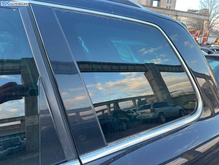 Geam Sticla Fix de pe Aripa Stanga Spate Volkswagen Touareg 7L 2002 - 2010 [C9702]