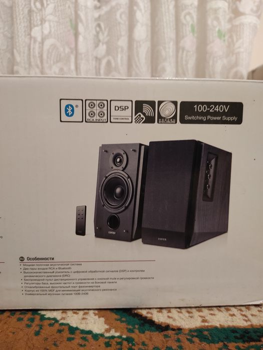 Edifier r1700bt xolati deyarli yangi