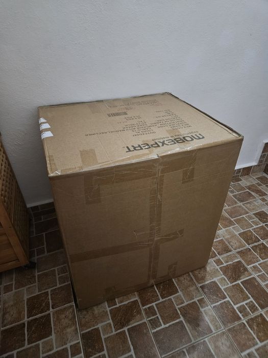 Fotoliu nou Mobexpert cu recliner manual din stofa Louis XL nedesfacut