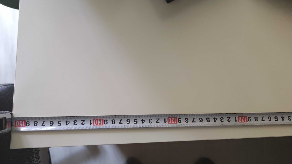 Офис Бяло Масивно Бюро с подвижно крилорамо