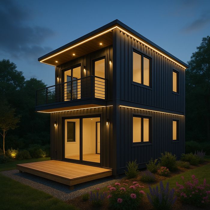 Утепленный жилой контейнер