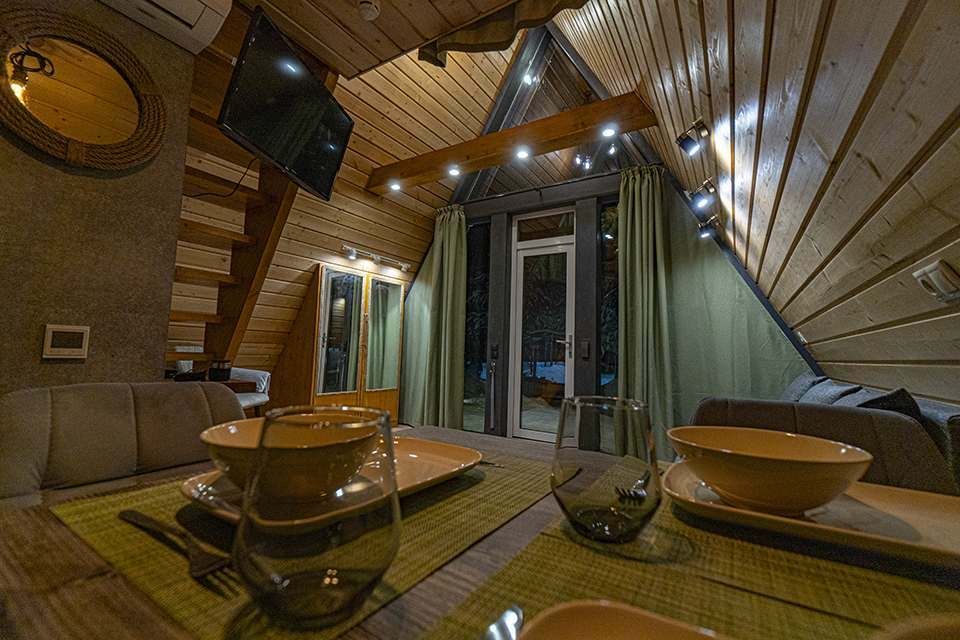 Дом шалаш , Дачный дом, А-фрейм