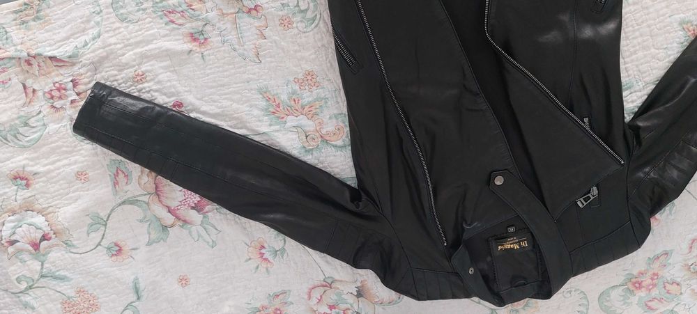 Куртка кожанная б/у