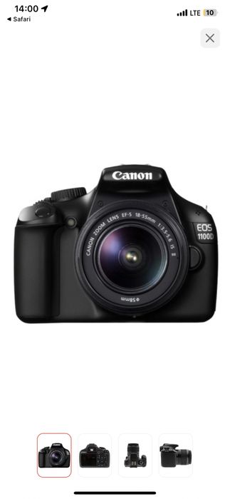 Фотоаппарат Canon 1100 d