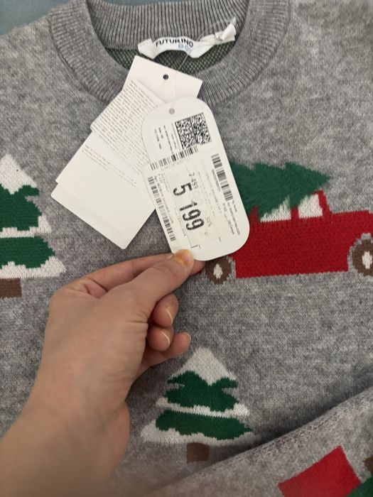 Новогодние кофты для детей